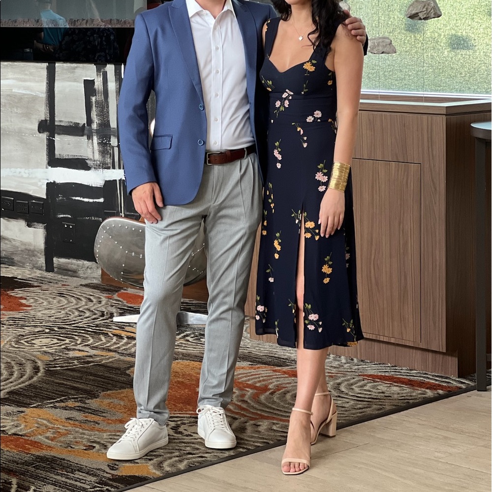 Reformation Fulton Dress in Princess Margaret Size 6 worn once